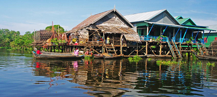 Cycling in Siem Reap